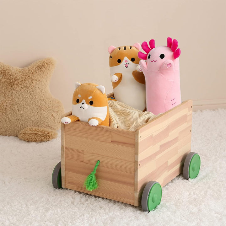 shownicer Plüschtier Axolotl Kuscheltier Stofftier Kawaii Axolotl Plüsch Kissen Spielzeug Axolotl Wu