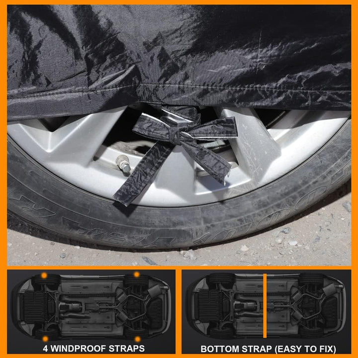 Auto Abdeckplane Kompatibel mit BMW X3(2003-2026) X4(2014-2026) X3M X4M SUV, Wasserdicht Autoabdecku