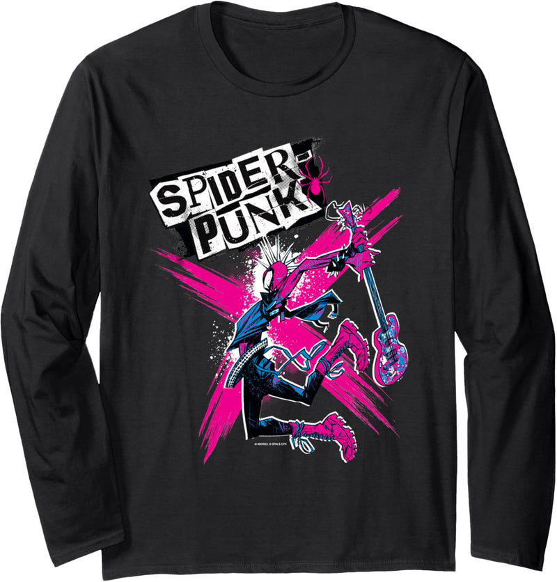 Marvel Spider-Man: Across the Spider-Verse Spider-Punk X Langarmshirt