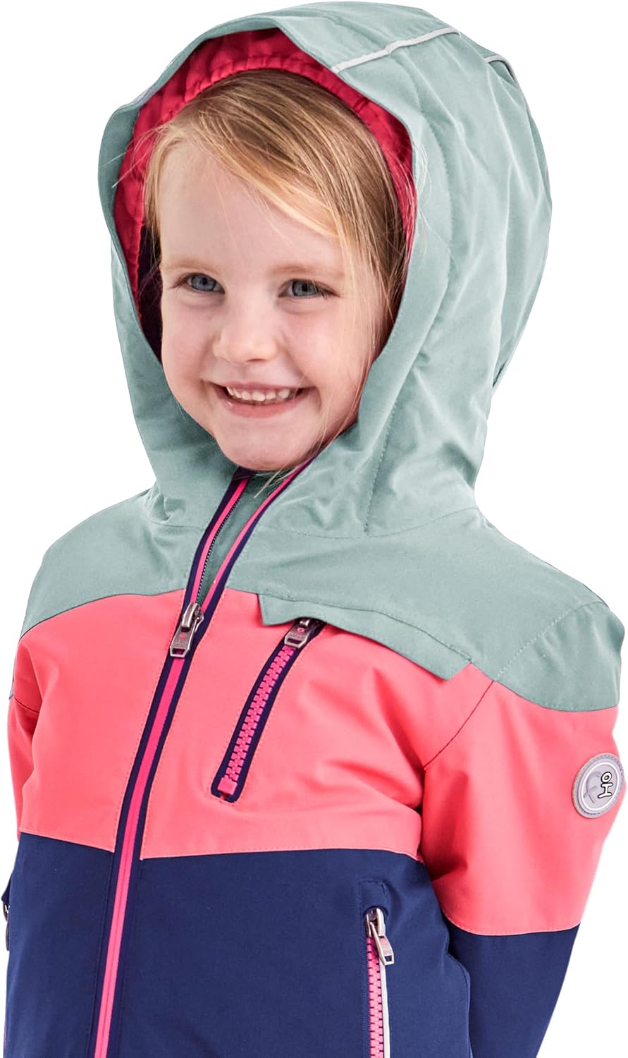 Killtec Unisex Fisw 3 Mns Ski Jckt Skijacke/Funktionsjacke mit Kapuze und Schneefang 74-80 dunkel wa