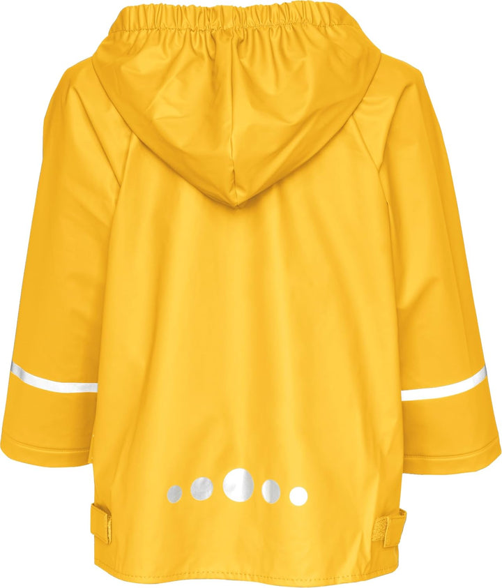 Playshoes Unisex Kinder Regenjacke Wind-und wasserdicht Regenmantel Regenbekleidung 74 Gelb, 74 Gelb