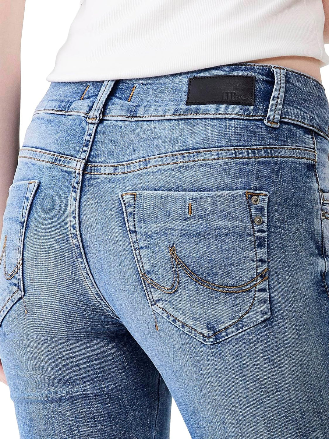 LTB Jeans Damen Jeans Molly M 24W / 34L Elaro Wash 55179, 24W / 34L Elaro Wash 55179