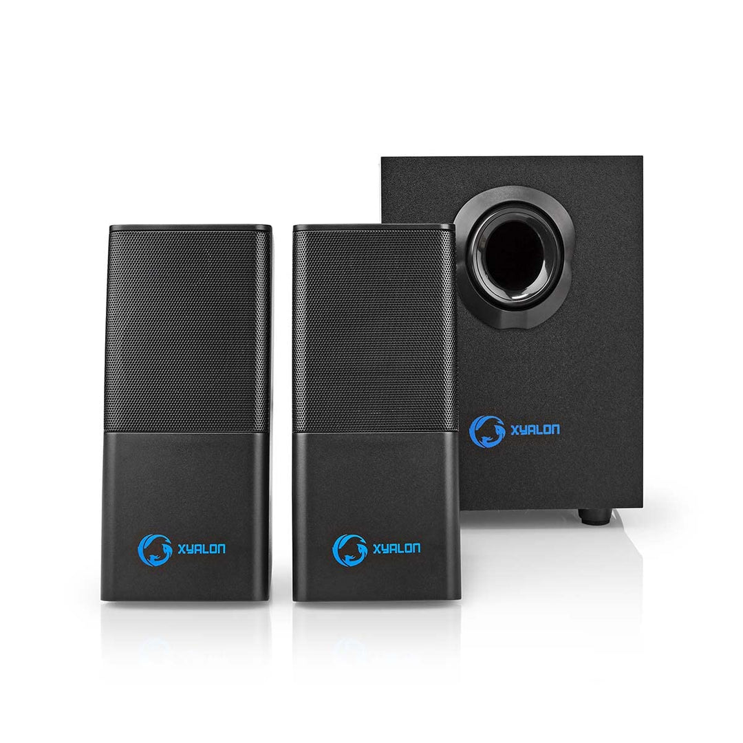 NEDIS - Gaming-Lautsprecher - Satellitenlautsprecher - Lautstärke-Regler - 15-W-Subwoofer - Stromver