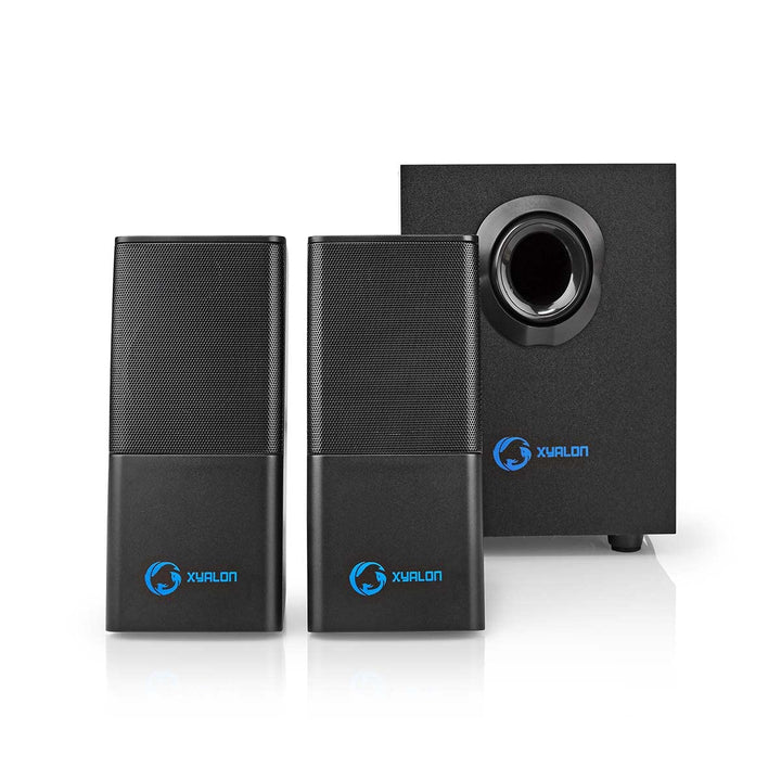 NEDIS - Gaming-Lautsprecher - Satellitenlautsprecher - Lautstärke-Regler - 15-W-Subwoofer - Stromver