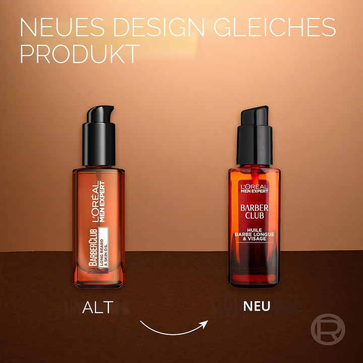 L'Oréal Men Expert BarberClub Herrenöl mit ätherischem Zedernholz 30 ml, 1 Stück