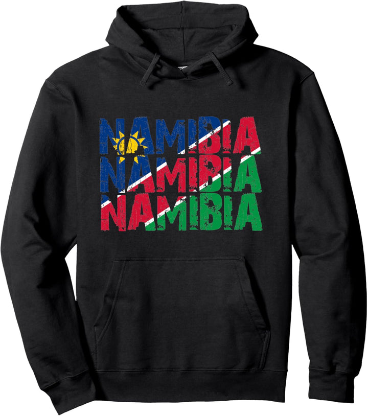 Namibia Flagge Fahne Namibier Namibianer Fan Geschenk Pullover Hoodie