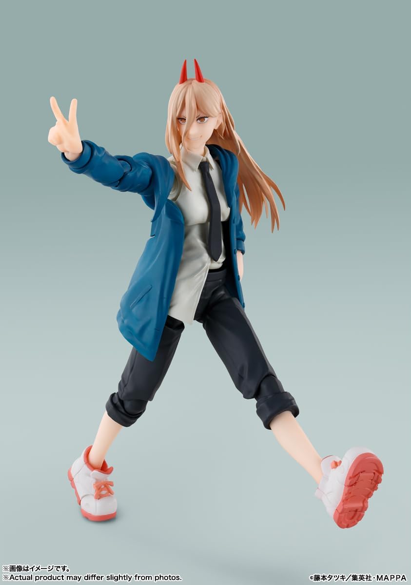 TAMASHII NATIONS Bandai Kettensägenmann – Power – Figur S.H. Figuarts 14,5 cm