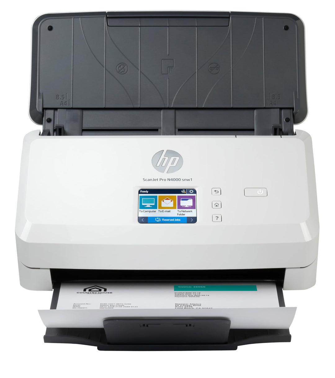 HP ScanJet Pro N4000 snw1 (Scanner, Einzelblattzufuhr, 50-Blatt ADF, WLAN, LAN, USB)