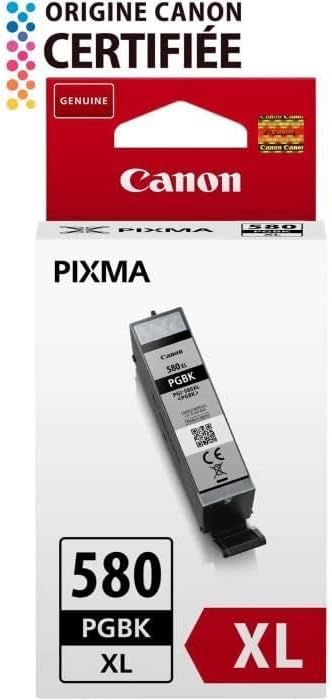 Canon Originaltinte PGI-580XL PGBK, Grösse XL, Segment Schwarz, Recyclebare Verpackung Segment Schwa