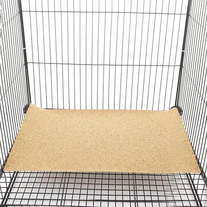 20 Stück Kiespapier für Vogelkäfig, 43 x 28 cm Vogelkäfig-Kies, Schleifpapier für Vögel, Einfach zu