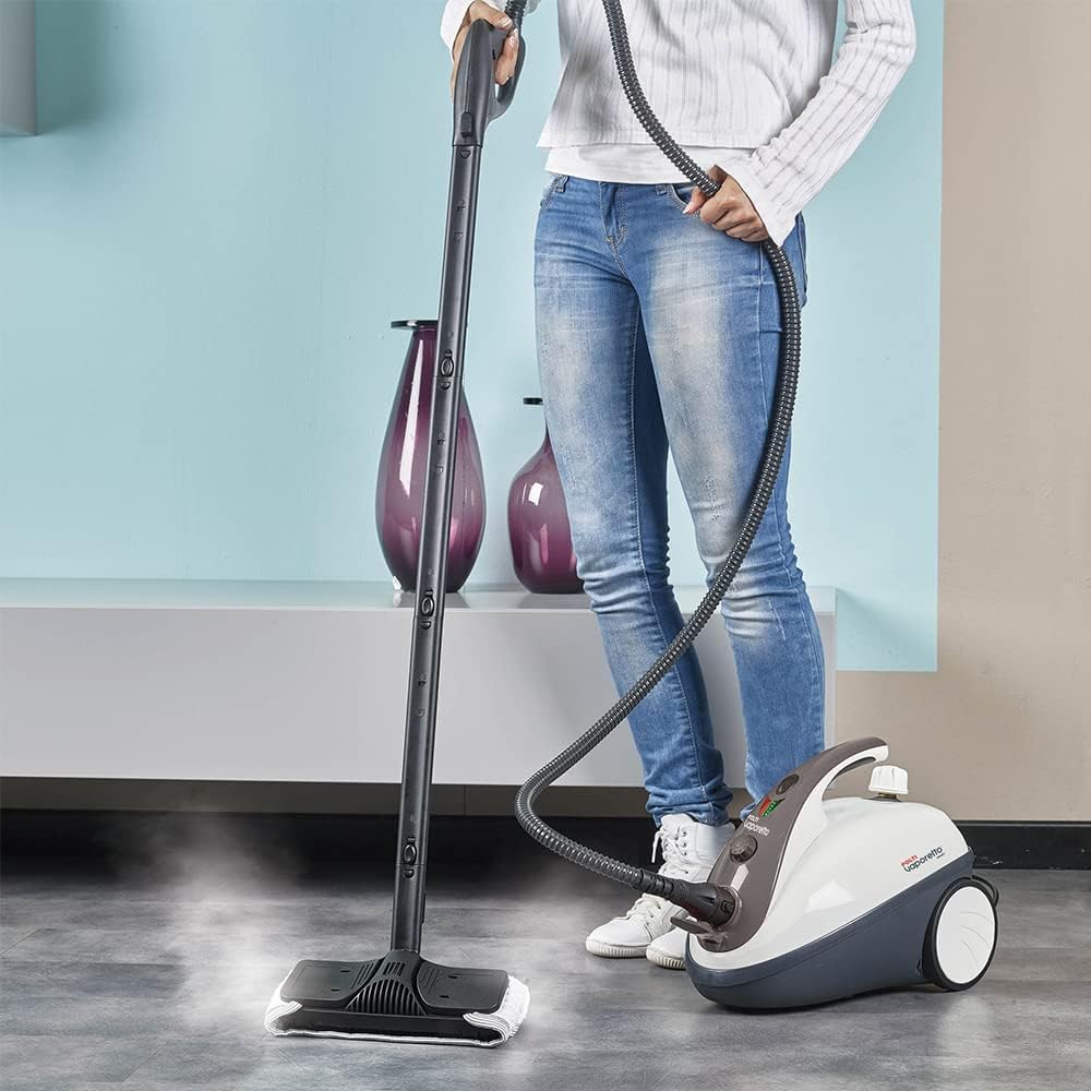 POLTI PTEU0267 Vaporetto Smart 30 S, maximal Druck 3 bar, Dampfausstoss bis zu 85 g/min, Anzeigesign