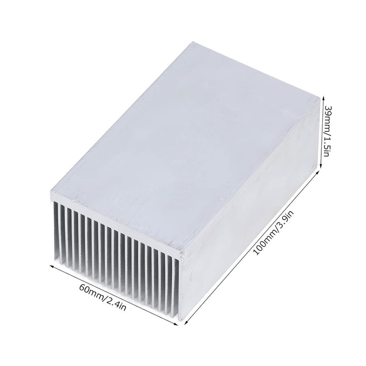 2er-Pack Kühlkörper 100 X 60 X 39 Mm – Premium-Kühlkörper aus Aluminium für Elektronik-, CPU-, GPU-