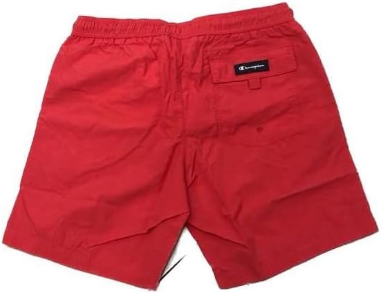Champion Herren Legacy Beachshorts Ac Tonal Logo Badehose, Scarlet Red
