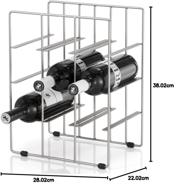 Blomus 68487 Pilare Weinregal, für 9 Flaschen