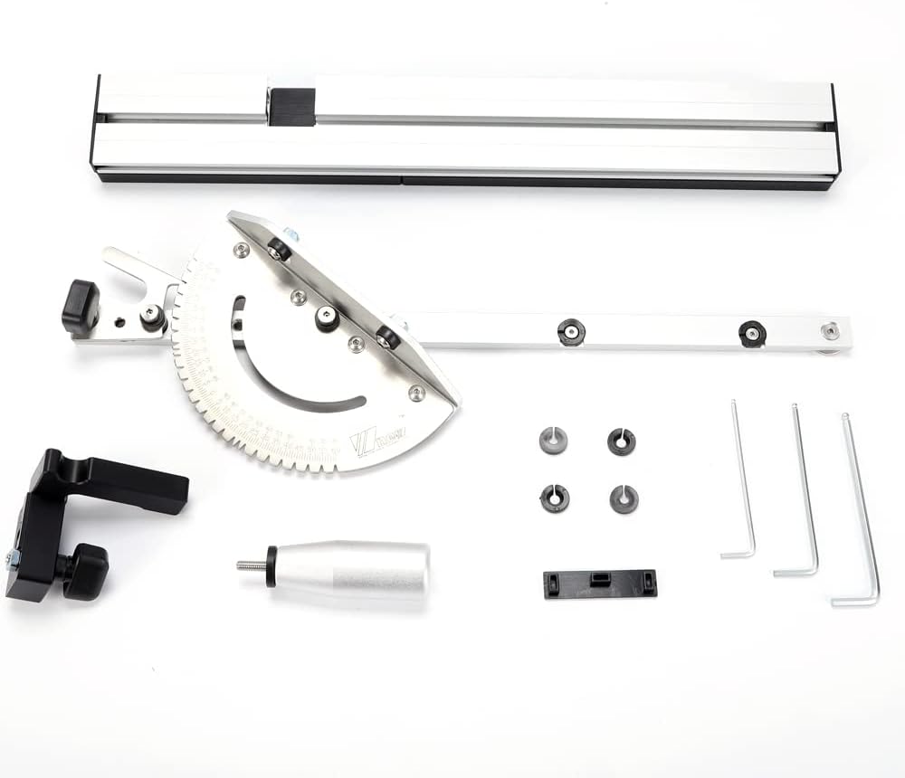 Miter Gauge Gehrungslehre Winkelanschlag FüR TischkreissäGe Router ZubehöR Kupplung MessgeräT Tischs