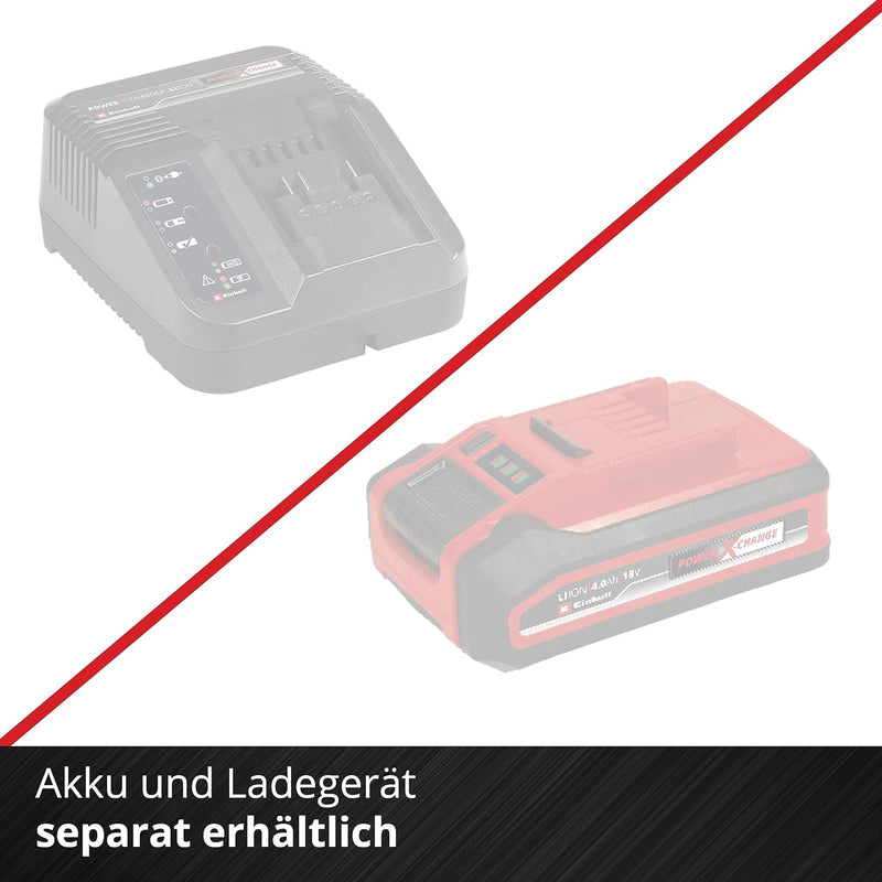 Einhell Akku-Winkelschleifer AXXIO 18/125 Q Li-Solo Power X-Change (18 V, 125 mm Scheibendurchmesser