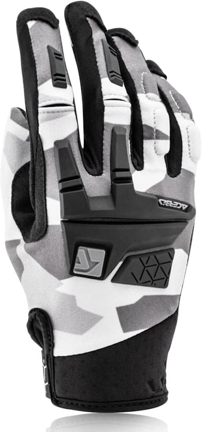 Acerbis X-Enduro Motorradhandschuhe GRAU/DUNKELGRAU M, GRAU/DUNKELGRAU M