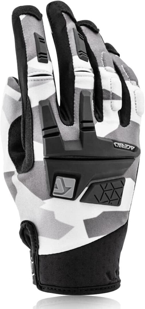 Acerbis X-Enduro Motorradhandschuhe, GRAU/DUNKELGRAU 3XL