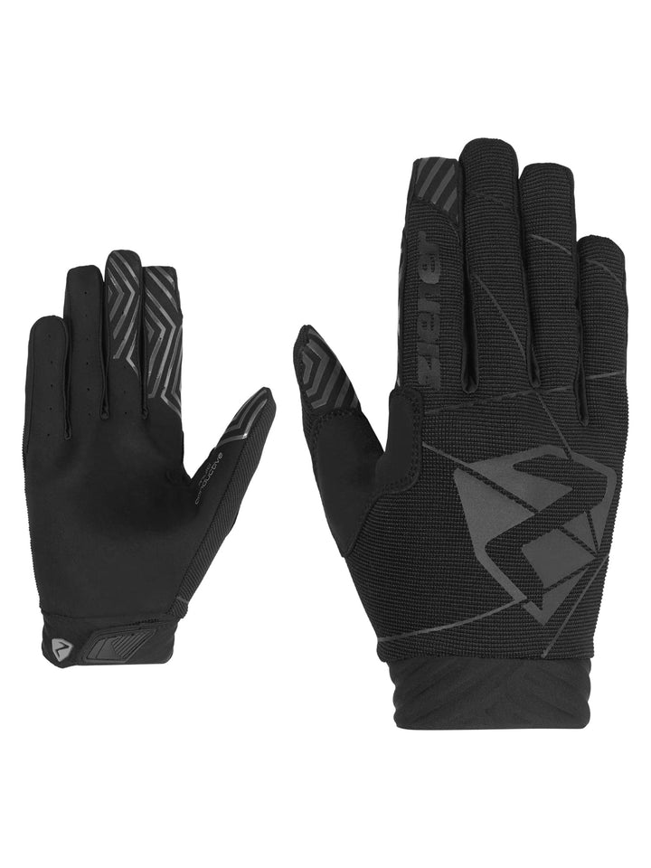 Ziener Herren Currox Fahrrad/Mountainbike/Radsport-Handschuhe | Langfinger mit Touchfunktion-atmungs