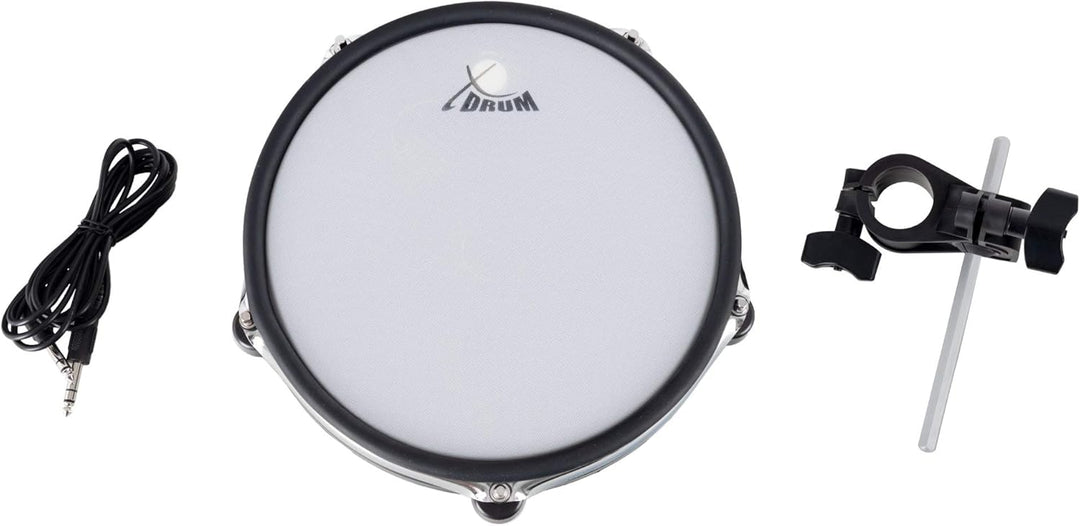 XDrum DD-650 Add-On Set - 10" Dual Zone Pad (Fell und Rim) - Realistischer Rebound - Ideal für XDrum
