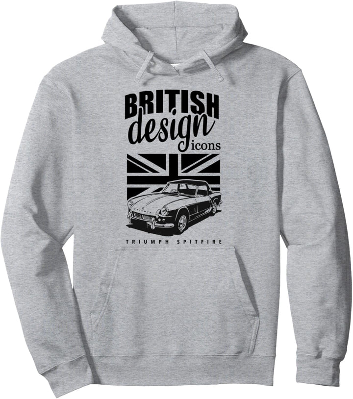 Britischer Oldtimer Triumph Spitfire Pullover Hoodie