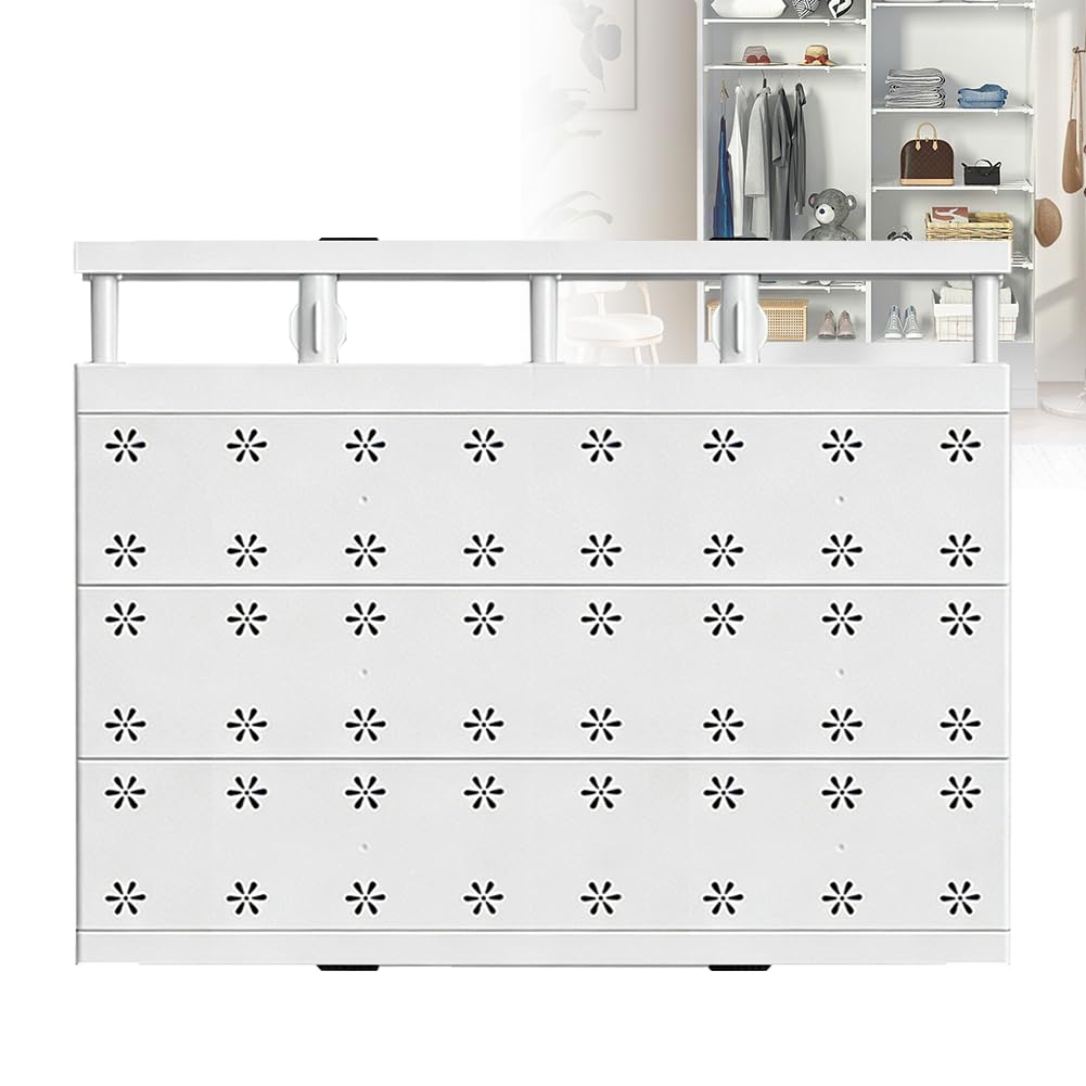 Verstellbare Regale für Schrank, Erweiterbares Einlegeböden Schrankregal, Regalboden Ohne Bohren, Na