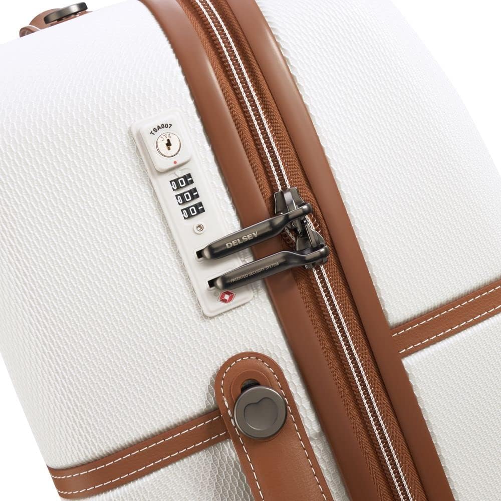 DELSEY PARIS 4 DOPPELROLLEN TROLLEY 82 CM XXL ( 82cm - 134.67L ) Angora, XXL ( 82cm - 134.67L ) Ango