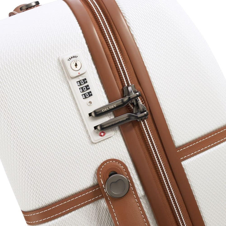 DELSEY PARIS 4 DOPPELROLLEN TROLLEY 82 CM XXL ( 82cm - 134.67L ) Angora, XXL ( 82cm - 134.67L ) Ango