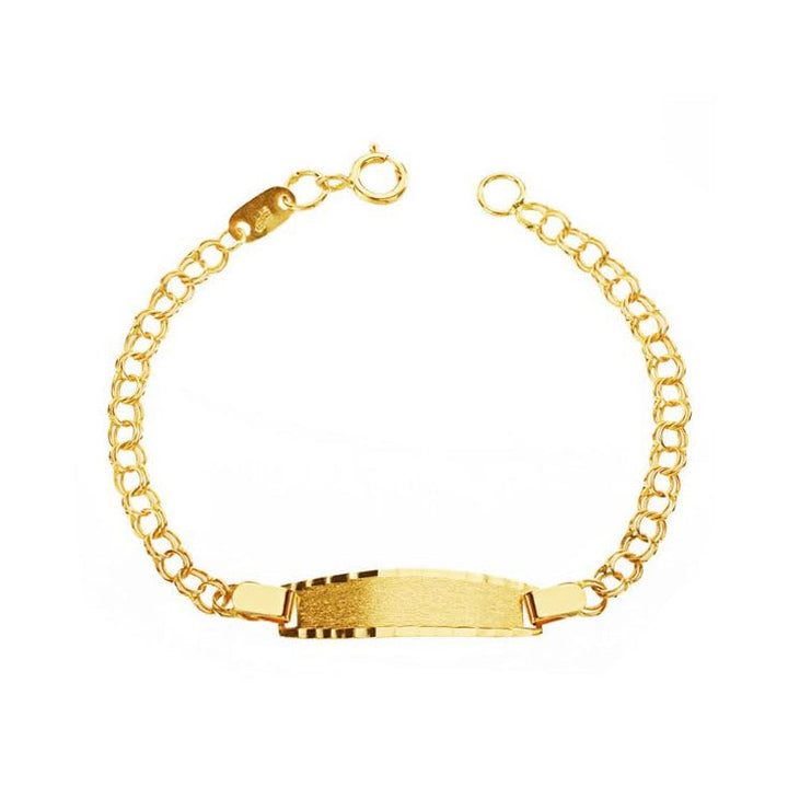 Monde Petit Pulsera bebe de oro - Geschenkbox - Garantiezertifikat