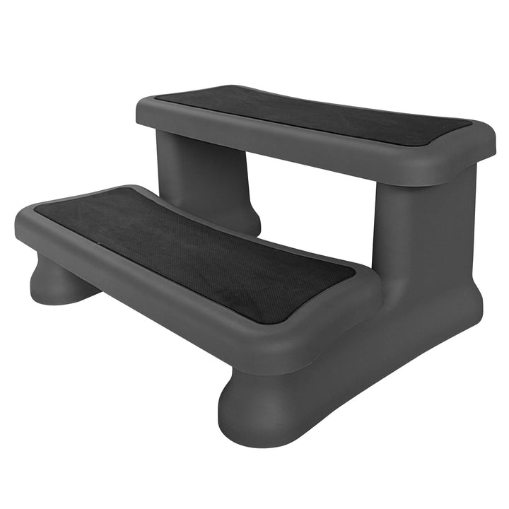 CANADIAN SPA CO. Universaltreppe für Whirlpool, 2 Stufen, 40 x 72 x 52 cm, Einstiegshilfe Pool, ruts
