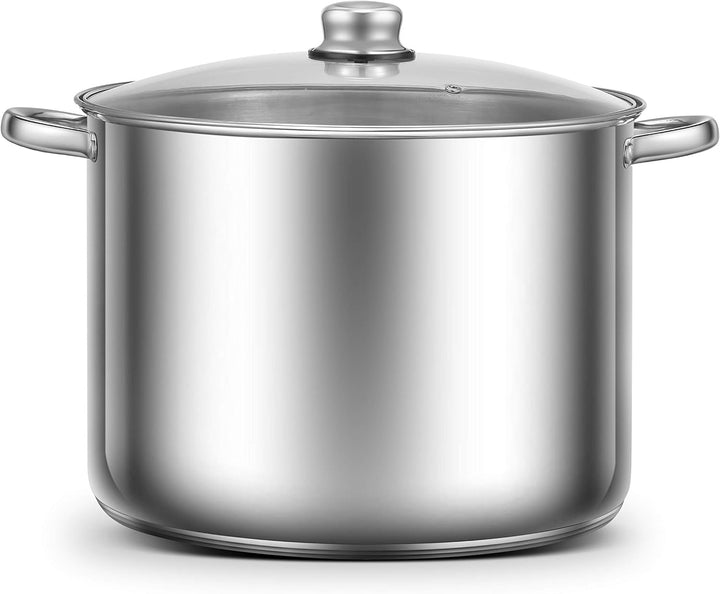 Ribelli Kochtopf Topf für ca. 20L - als Gulaschkessel, Suppentopf, Spargeltopf oder Sossentopf Geeig