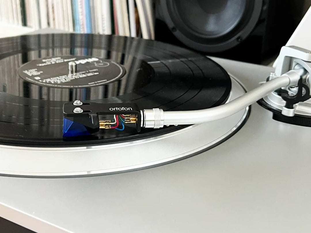 Ortofon 2M Blue Premounted - 2M Blue Tonabnehmer montiert am SH-4 Black Headshell | einfache Montage