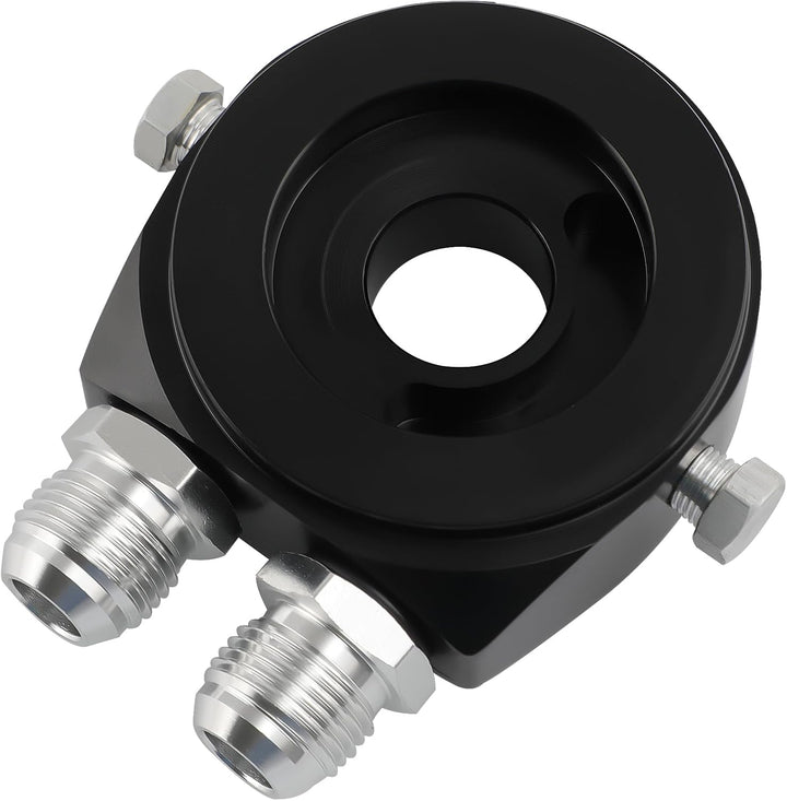 maXpeedingrods Ölkühler 13 reihe AN10 Universal Motor Getriebe Ölkühler 3/4 "UNF16 Schläuche Kit sch