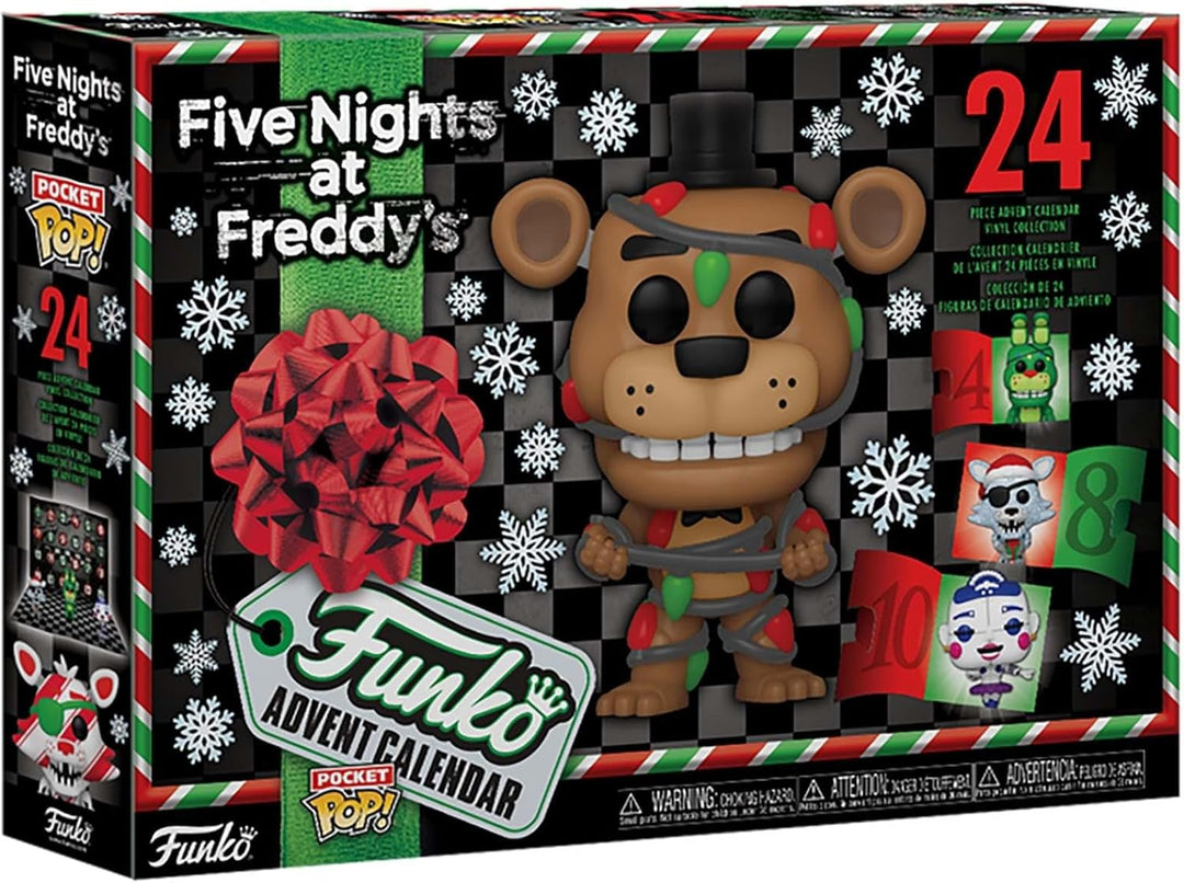 Funko Advent Calendar: Five Nights At Freddy's (FNAF) 2023-24 Tage der Überraschung - Vinyl-Minifigu