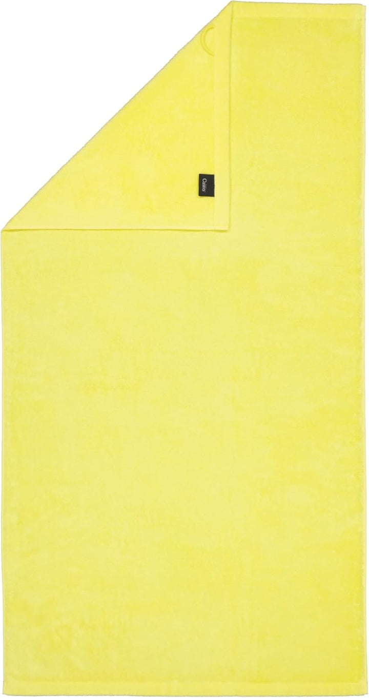 CAWÖ Home Handtücher Life Style Uni 7007 Lemon - 501 Duschtuch 70x140 cm, Duschtuch 70x140 cm