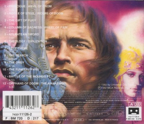 Conan Le Barbare (Conan The Barbarian), Audio-CD
