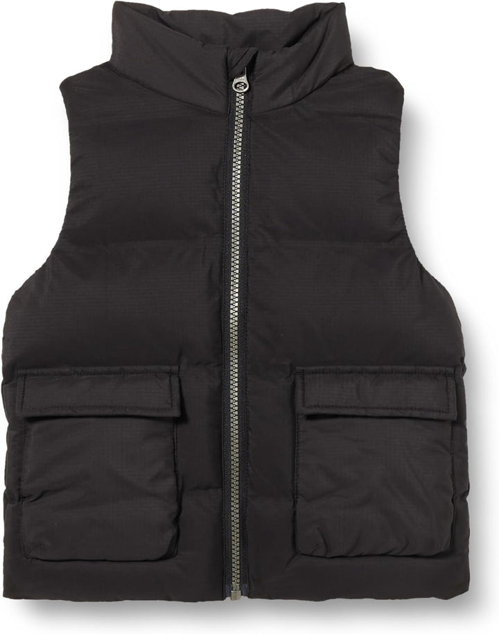 NAME IT Jungen Nmmmellow Puffer Vest Tb Pufferweste 110 Schwarz, 110 Schwarz