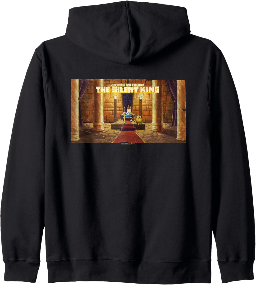 Adventure Time The Silent King Card Kapuzenjacke