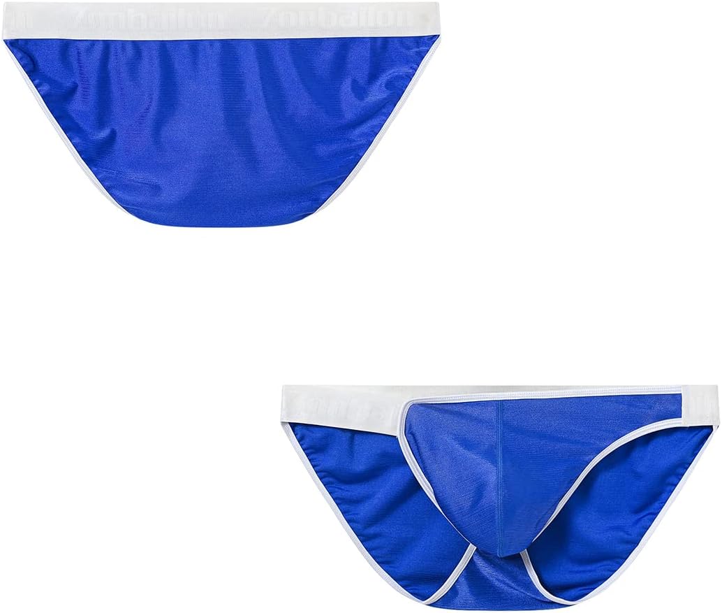 YAHWULAI Herren Slips Sexy und bequemes hautfreundliches Material, atmungsaktiv mit Elastizität S Bl