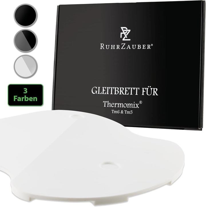 Gleitbrett für Thermomix TM6 & TM5 - Leicht Verschiebbares Brett für Thermomix TM6 / TM5 aus Premium