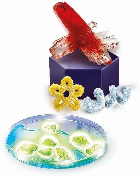 Clementoni Galileo Lab – Kristalle selbst züchten Mega, Experimentierkasten für Kinder ab 8 Jahren,