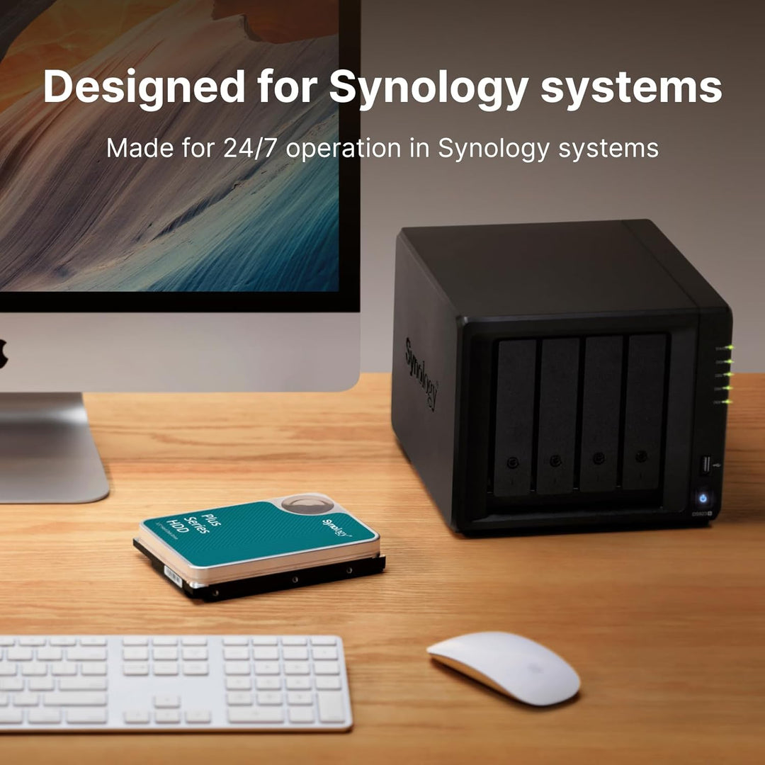 Synology HAT3300 4TB Plus Series SATA HDD 3,5 Zoll (HAT3300-4T), 4TB