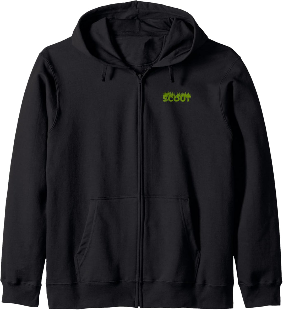 Forest Scout Design für stolze Pfadfinder Kapuzenjacke