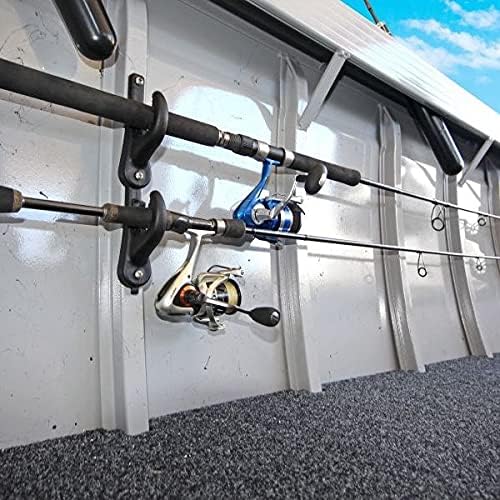 Railblaza RodRak Halterung für 2 Angelruten zur Wand- oder Deckenmontage, Schwarz