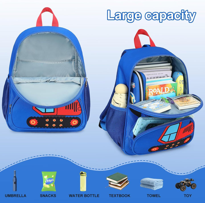 LOIDOU Kinderrucksack Jungen Kinder Rucksack Tagesrucksack Vorschulrucksack Kleinkind Kindergartenta
