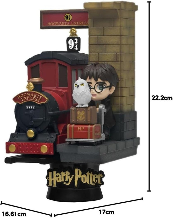 Beast Kingdom Harry Potter D-Stage PVC Diorama Platform 9 3/4 New Version 15 cm