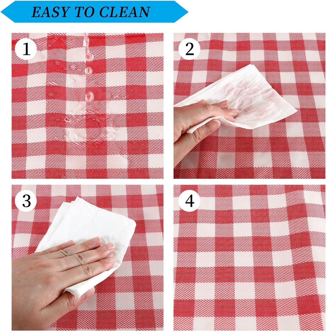 Picnic blanket Waterproof beach blanket 200 x 300 cm Washable Lightweight with handle Red check Suit