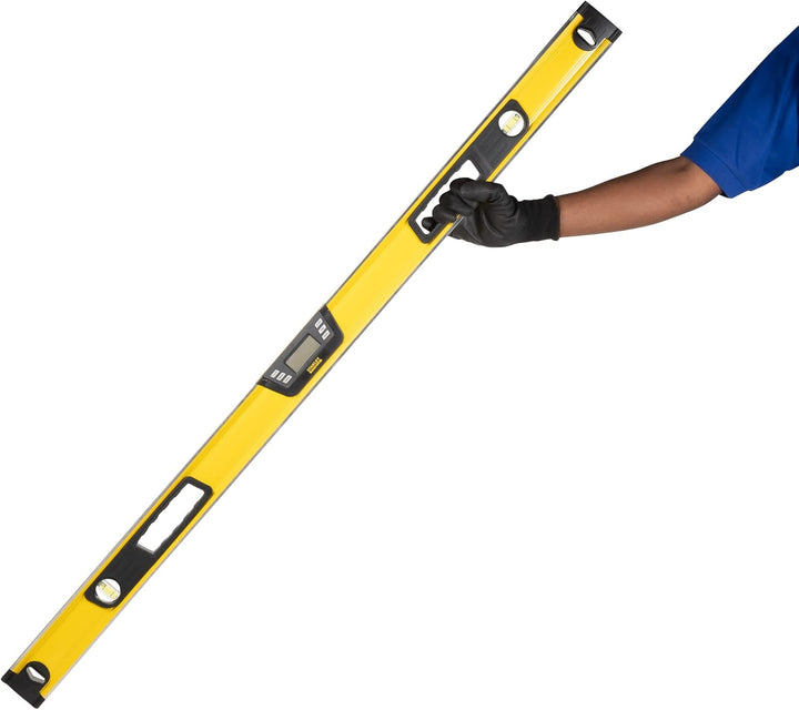 Stanley FatMax digitale Wasserwaage (120 cm, Neigungsmesser, Hohe Messgenauigket und Messbereich, Me