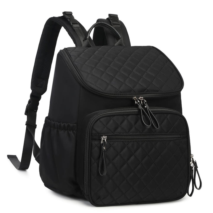 Baby Wickeltasche Grosser Wickelrucksack mit Multifunktions-Babytaschen Passform für Kinderwage L Sc
