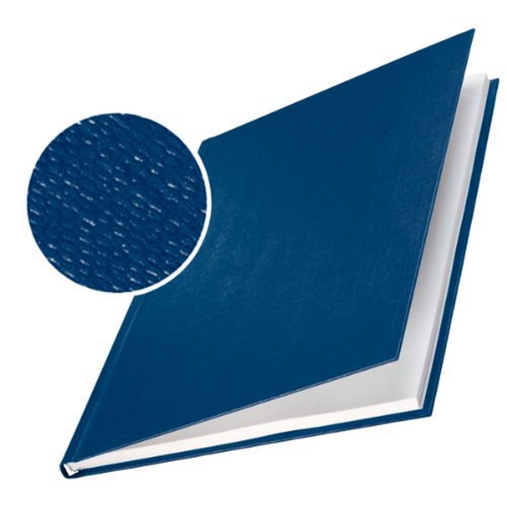 Leitz Buchbindemappe impressBIND Hard Cover 7.0mm blau, Blau